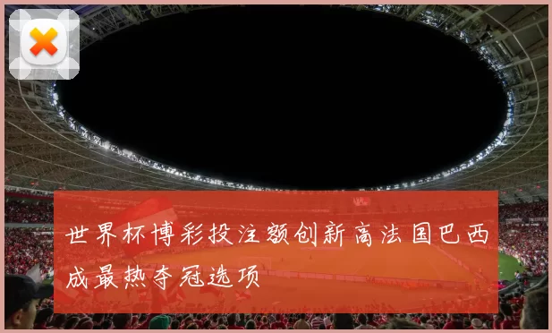 世界杯博彩投注额创新高法国巴西成最热夺冠选项